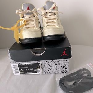 Jordan 5 Retro Off-White Sail (TD)